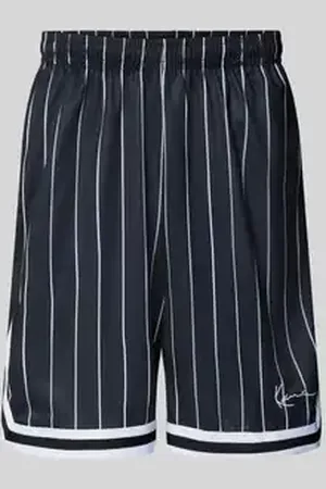 Karl Kani Korte baggy fit broek met labelstitching