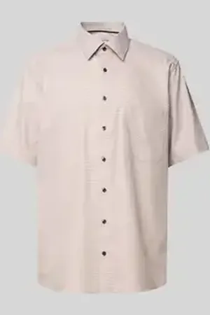 ETERNA Comfort fit zakelijk overhemd met 1/2-mouwen