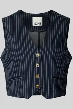 Ichi Gilet met V-hals, model 