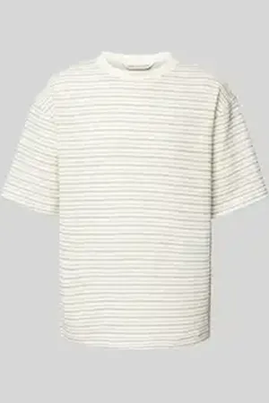 Casual Friday Oversized T-shirt met opstaande kraag, model 