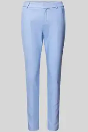 Mos Mosh Slim fit stoffen broek met steekzakken, model 