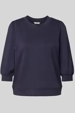mbyM Sweatshirt van viscosemix met 3/4 mouwen, model 