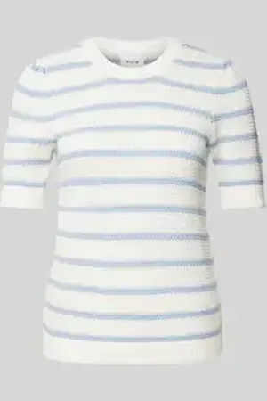 VILA Gebreide pullover met ribboorden, model 