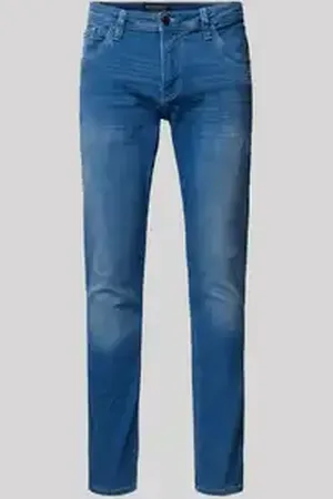TOM TAILOR Straight fit jeans van katoenmix, model 