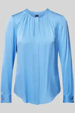 HUGO BOSS Blouse van een zijdemix, model 