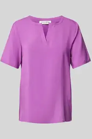 Christian Berg Regular fit blouseshirt met V-hals