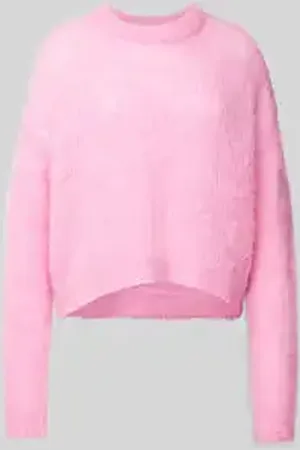American Vintage Gebreide pullover met ribboorden, model 