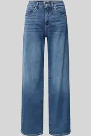 Gang Wide fit jeans in 5-pocketmodel, model 