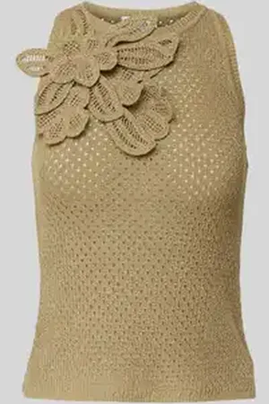 MARELLA Top met bloemenapplicatie, model 