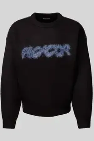 Pegador Oversized gebreide pullover met labeldetail