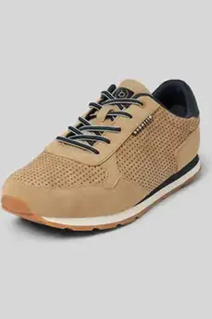 Bugatti Sneakers met labelapplicatie, model 