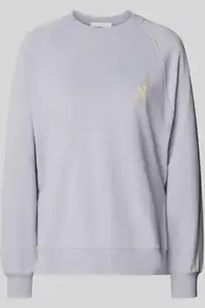 Armedangels Oversized sweatshirt met labelstitching, model 