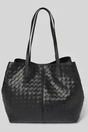 Marc O’ Polo Shopper van gevlochten rundleer