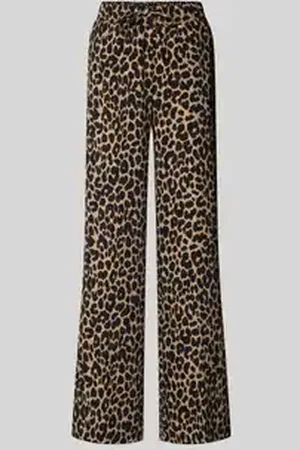Cambio Straight leg stoffen broek met tunnelkoord, model 