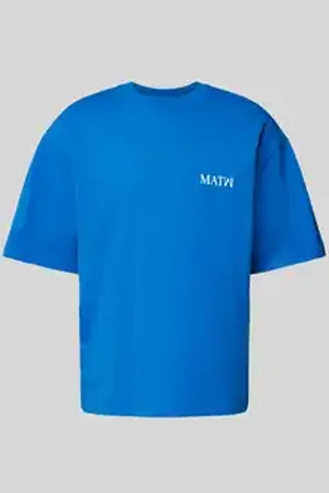 Review Oversized T-shirt met labelprint