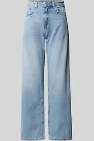ONLY Straight fit jeans van puur katoen, model 