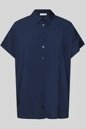 Christian Berg Regular fit overhemdblouse met kapmouwen