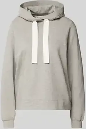 Marc O’ Polo Relaxed fit hoodie van puur katoen met gepeacht oppervlak