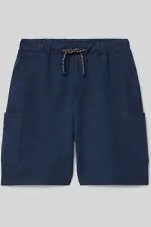 QS by s.Oliver Loose fit sweatshorts van katoenmix