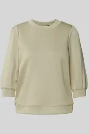 mbyM Sweatshirt van viscosemix met 3/4 mouwen, model 
