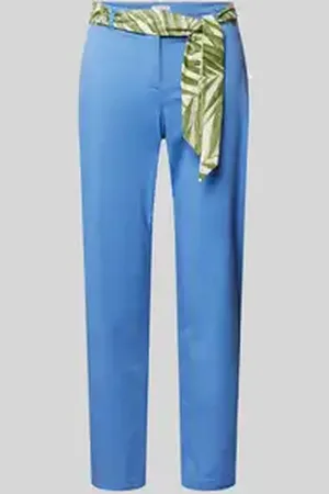 Christian Berg Slim fit chino met strikceintuur