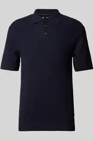 JACK & JONES Regular fit poloshirt met structuurmotief, model 
