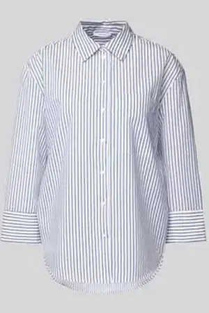 Opus Regular fit overhemdblouse met doorknoopsluiting, model 