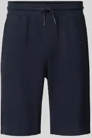 TOM TAILOR Regular fit korte cargobroek van katoenmix