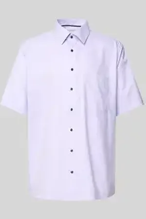 ETERNA Comfort fit zakelijk overhemd met 1/2-mouwen