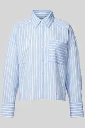 Opus Regular fit overhemdblouse met borstzak, model 
