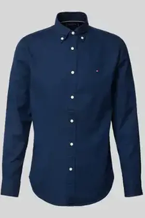 Tommy Hilfiger Slim fit vrijetijdsoverhemd van puur katoen