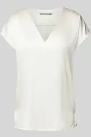 The Mercer Regular fit blouseshirt van zijde met kapmouwen
