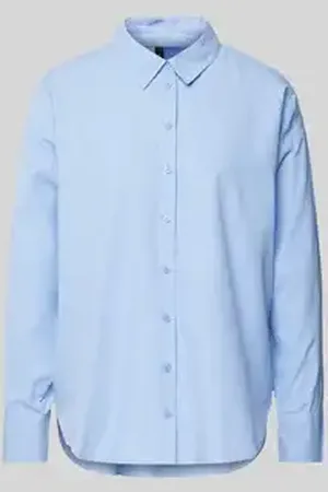 VERO MODA Oversized overhemdblouse van katoenmix, model 