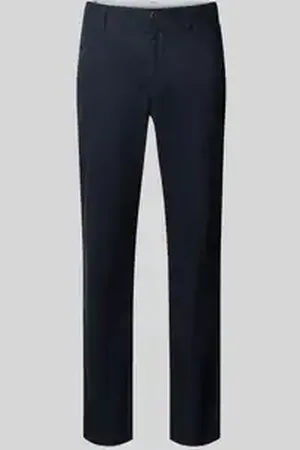 TOM TAILOR Relaxed fit chino van een mix van linnen en katoen