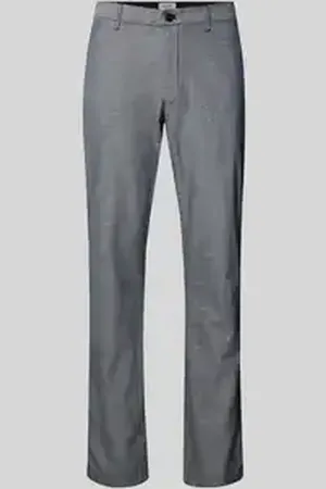 JOOP! Modern fit chino met riemlussen, model 
