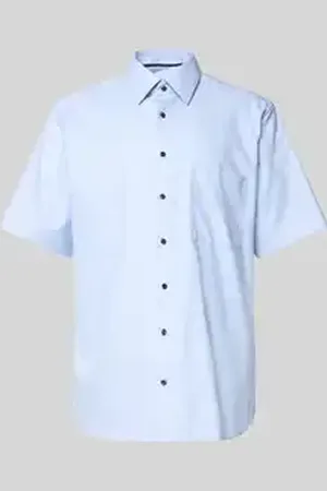 ETERNA Comfort fit zakelijk overhemd met 1/2-mouwen