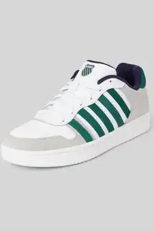 K-Swiss Leren sneakers met logoprint, model 