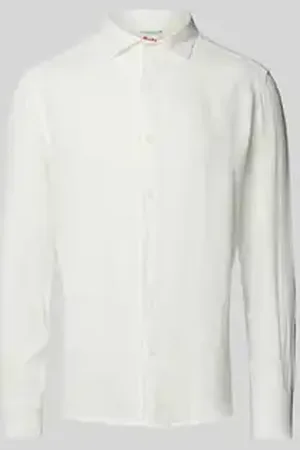 MC2 SAINT BARTH Regular fit linnen overhemd met kentkraag, model 