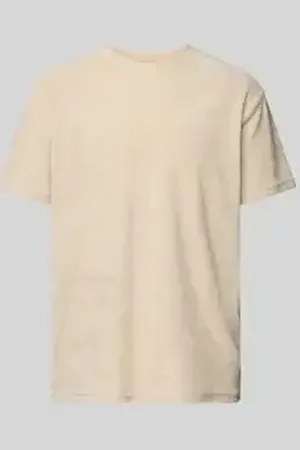 Only & Sons T-shirt met geribde ronde hals, model 