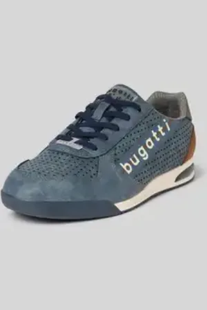 Bugatti Sneakers met labelprint, model 