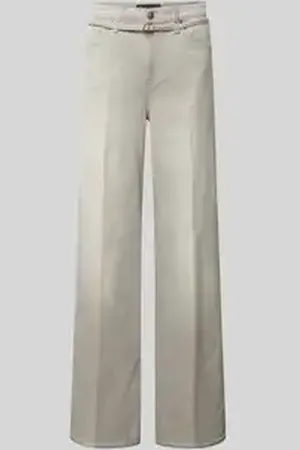 raffaello rossi Straight leg jeans met ceintuur, model 