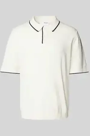 SELECTED Poloshirt met 1/2 mouwen, model 