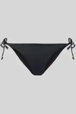 HUGO BOSS Bikinibroekje met vetersluiting en labeldetails
