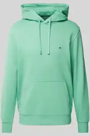 Tommy Hilfiger Regular fit hoodie van puur katoen