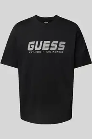 Guess T-shirt met labelprint, model 