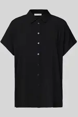 Christian Berg Regular fit overhemdblouse met kapmouwen