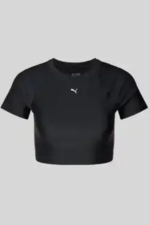 PUMA Korte bikinitop met 1/2-mouwen