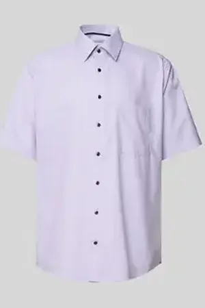 ETERNA Comfort fit zakelijk overhemd met 1/2-mouwen