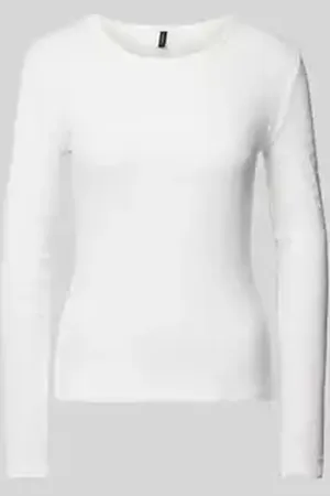 VERO MODA Regular fit shirt met lange mouwen van puur katoen, model 
