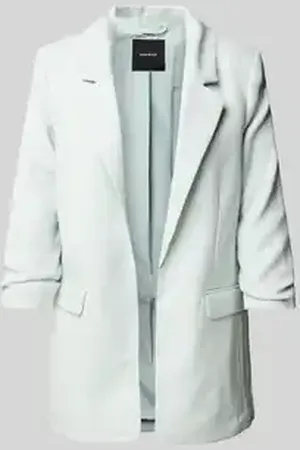 VERO MODA Regular fit lange blazer met plooien, model 